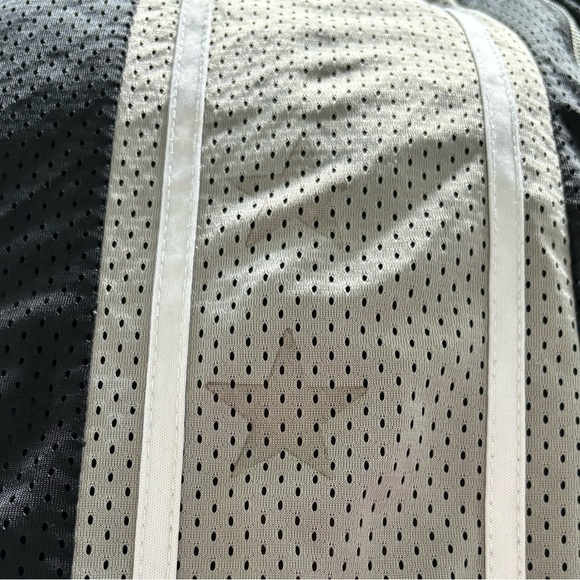 Dr. J Julius Erving Basketball Shorts Size XL Zipper Pockets Black/Gray/White - Picture 8 of 10